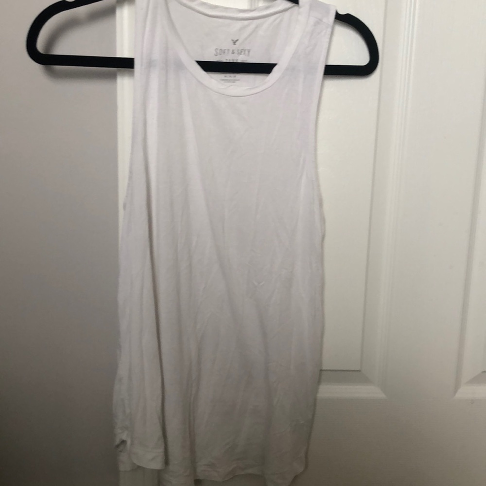 American eagle white tank